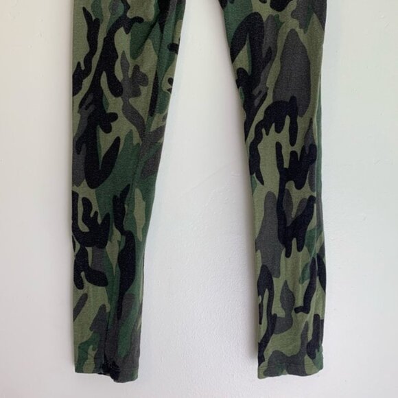 Active Basic Camouflage Cotton Leggings - Picture 6 of 6
